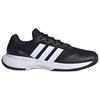 adidas Gamecourt 2 Comfortable Fit Low Top Tennis Shoes Men Sneaker Black KI0780