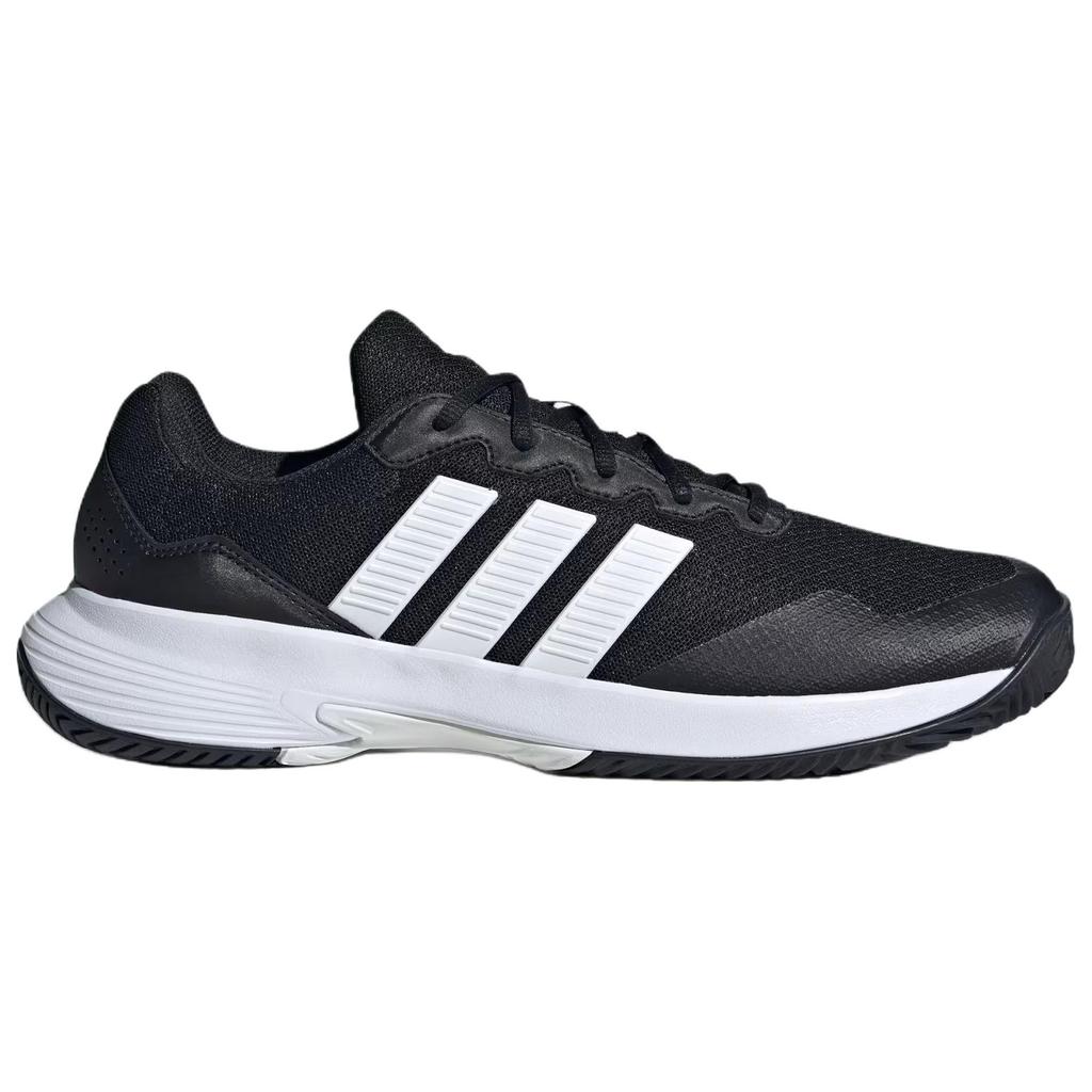adidas Gamecourt 2 Comfortable Fit Low Top Tennis Shoes Men Sneaker Black KI0780