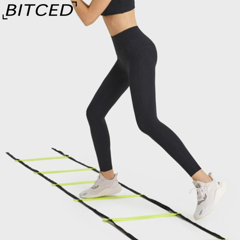 BITCED Fall Season No-Embarrassment Brushed Yoga Pants for Women High-Stretch Peach Butt Shaping Seamless Ankle Fitness Butt-Lifting Pants