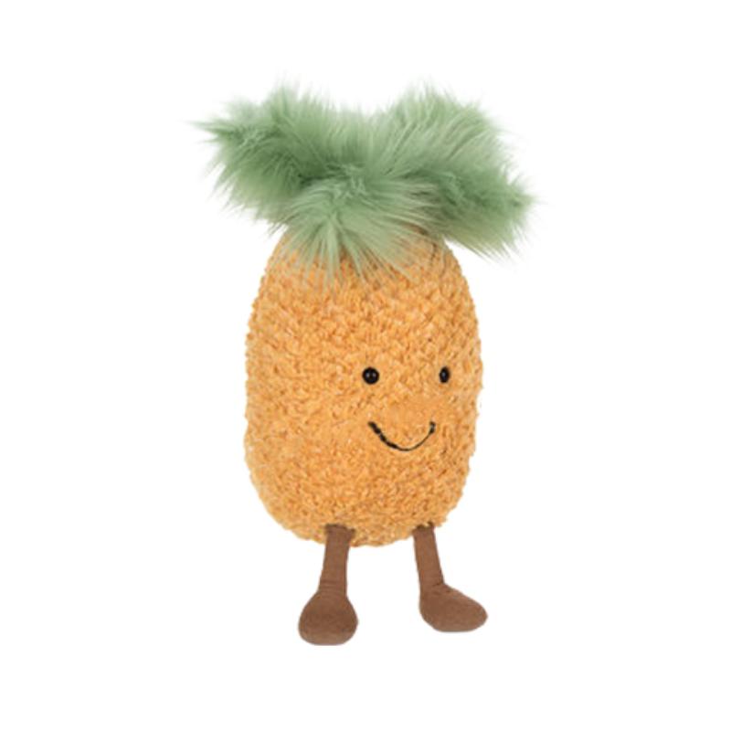 

JELLYCAT Food Series Fruit Little Pineapple Companion Yellow Doll Plush Doll 25cm High