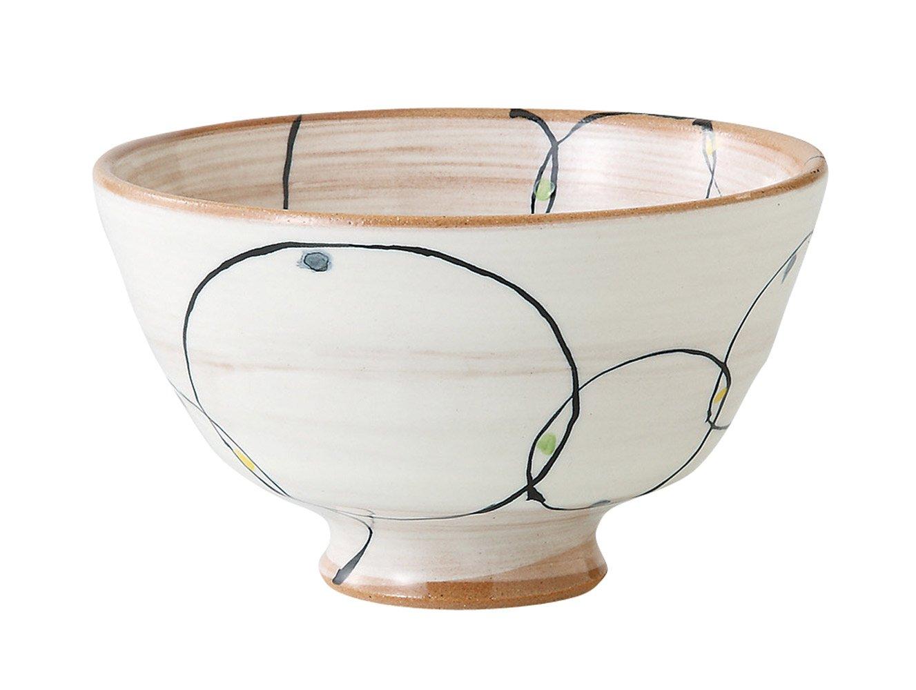 

Посуда Хасами Легкая Круглая Пиала для Риса 73379, Узор, Синяя, синий