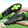 New Men Professional Football Boots Soccer Shoes Ultralight Breathable Unisex Match Training Grass Cleats Indoor Futsal Non-Slip
