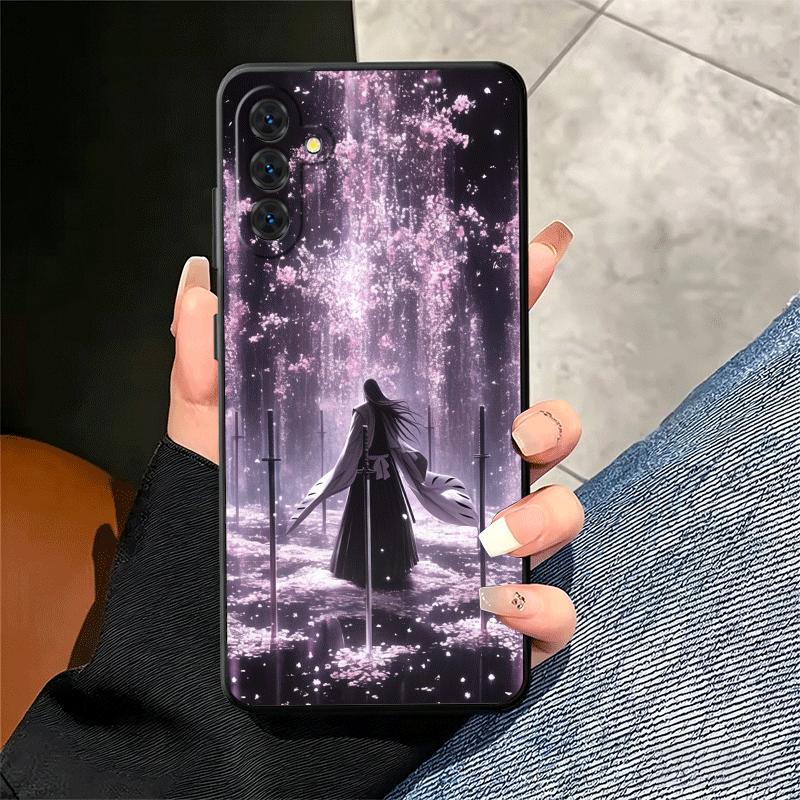 Bleach Kuchiki Byakuya Soft Phone Case for Samsung A17 A37 A57 A16 A26 A36 A56 A15 A25 A35 A55 A14 A24 A34 A54 A13 A23 A33 A53 A