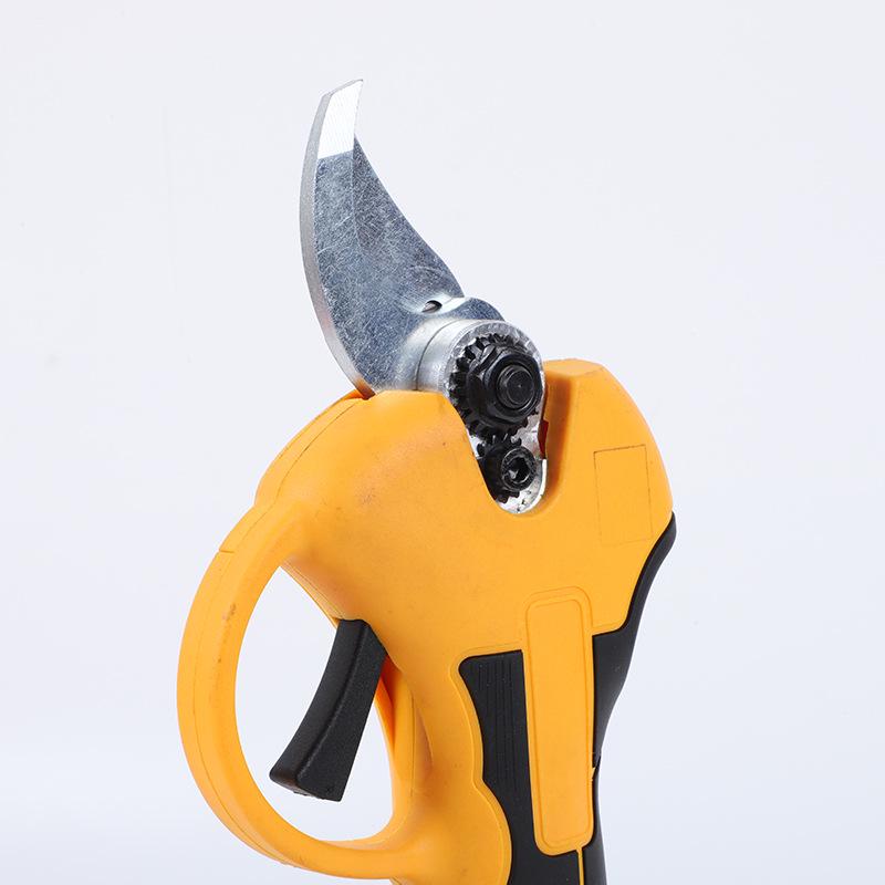 Wireless Electric Pruning Shears: Portable Lithium Battery Garden Tool for Thick Branches and Fruit Trees.