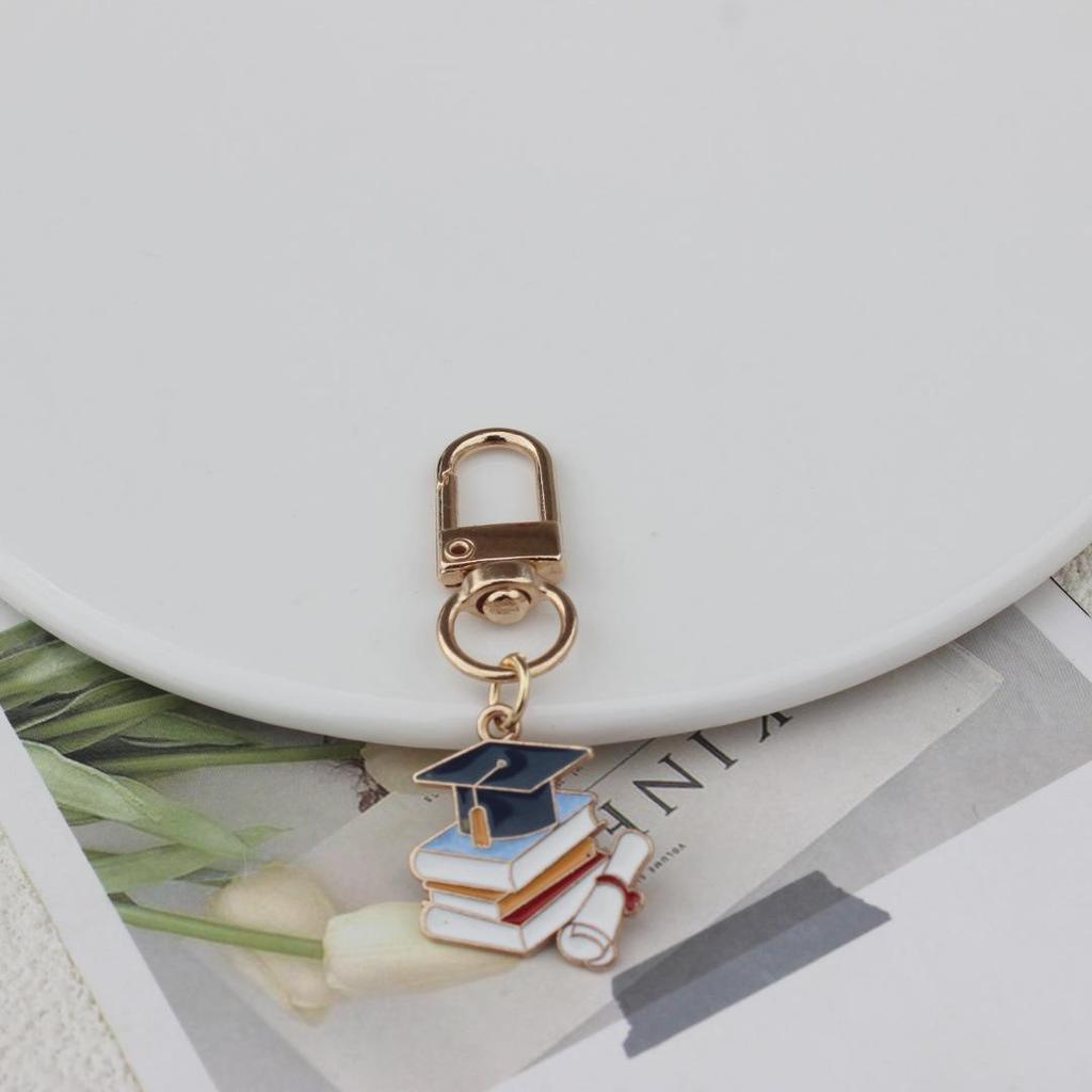 Artistic Creative Drawing Board Keychain Set for Best Friends & Couples - Fashionable Alloy Pendants