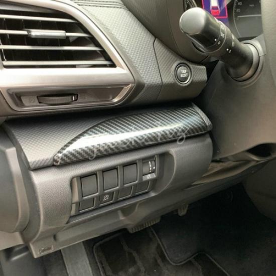 Carbon Fiber Center Console Trims Accessories For Subaru Forester SK -2024