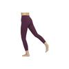Nike Solid High-Waisted Quick-Dry Casual Slim Fit Nine-Point Sports Pants Women bottoms Burgundy DQ6016-610