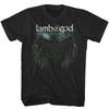 Lamb of God Crow T Shirt Mens Rock and Roll Music Classic Band Tee New Black