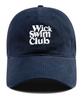 Wig Swimclub Washed Ball Cap - Navy