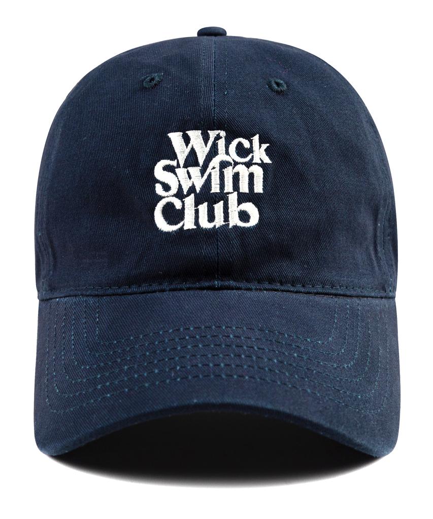 Wig Swimclub Washed Ball Cap - Navy