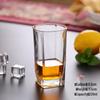 ZISIZ Tempered Glass Octagonal Cup