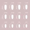24Pcs Wearable Fake Nails Pink Gradient Glitter Butterfly Rhinestones Full Cover Acrylic Nail Tips With Press Glue Detachable MYY