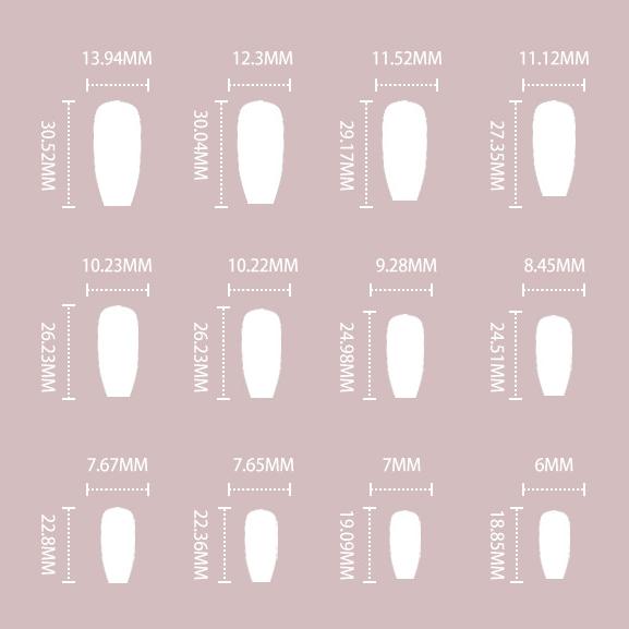 24Pcs Wearable Fake Nails Pink Gradient Glitter Butterfly Rhinestones Full Cover Acrylic Nail Tips With Press Glue Detachable MYY