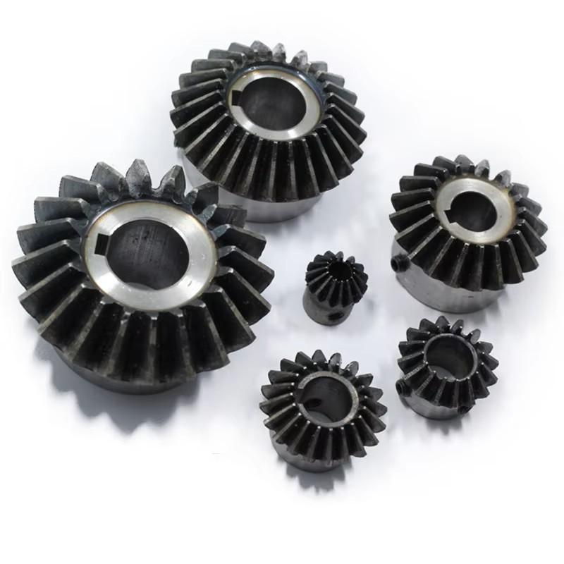 Bevel Gear 1M 25/30Teeth Inner Bore 6/8/10/12/14/15/16mm Gear 90 Degrees Transmission Precise Bevel Gear