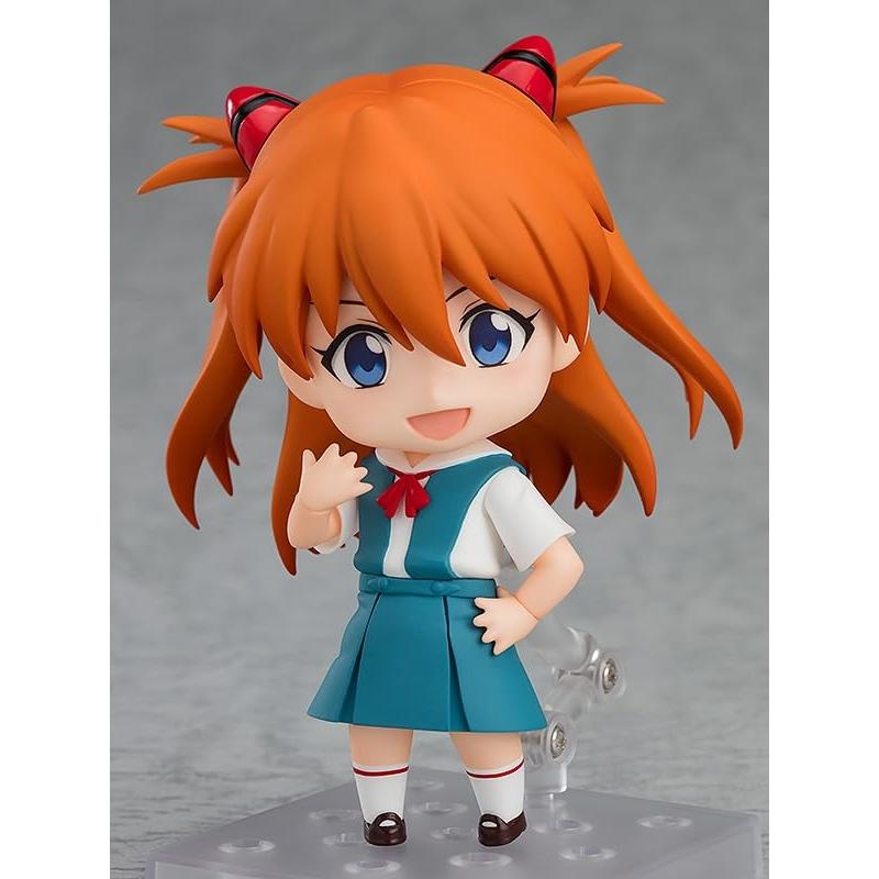 Nendoroid Evangelion Asuka Langley Shikinami, nicht maßstabsgetreue, bemalte, bewegliche Figur, Neuauflage