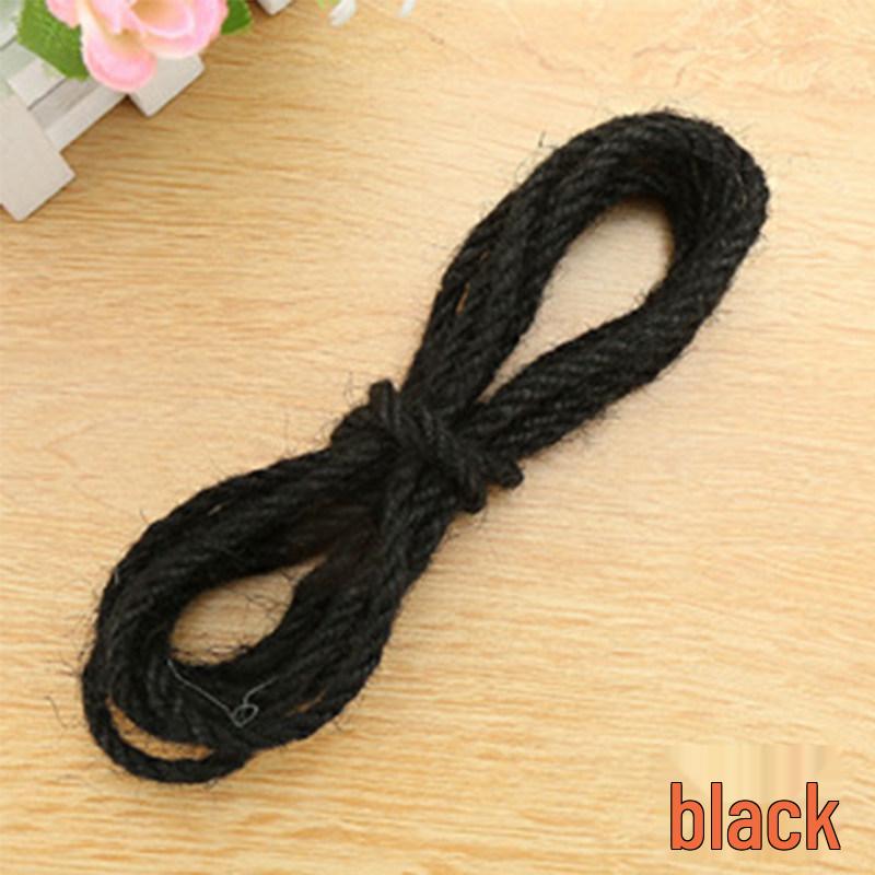 5mm Colored Sisal Rope for Cat Tree DIY, Handmade Hemp Rope for Ornaments, Tube Wrapping, and Flower Pot Decoration