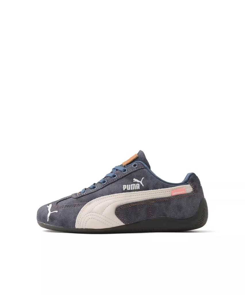 406918-01 atmos Pink Puma Speedcat Denim Dark Indigo Warm White (Men's)