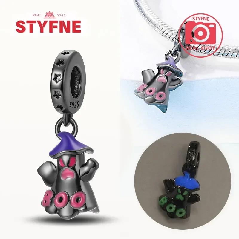 Copper Black Cat Collection Charm Bead Charms for Authentic Bracelets for Women Fine Jewelery Making Gifts High Quality