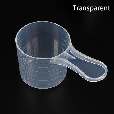 5 Adet 70ml Plastik Ölçekli Ölçü Kabı Şeffaf Karıştırma Kabı Ölçü Kavanozu Kap Beher Mutfak Pişirme Aleti Fırın DIY