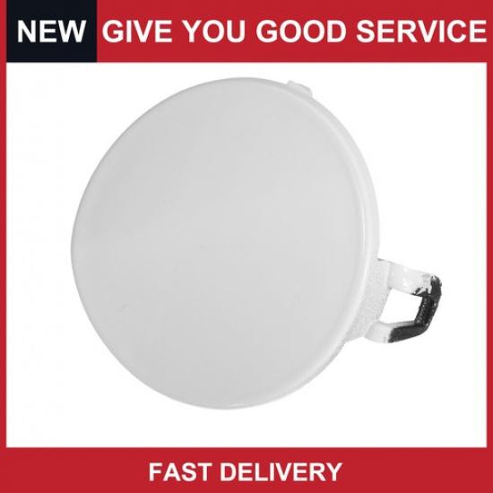 

2009-2012 BMW 328i Front Bumper Tow Hook Cover Replacement Pack of 1 | White | Plastic | Painted | Bumper Cover