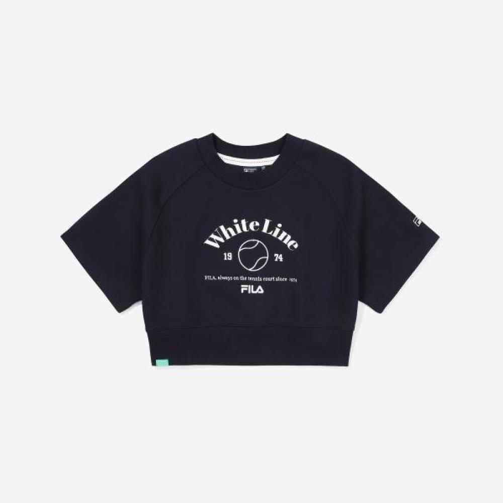 Fila Short Sleeve Sweatshirt Tennis Life navy/90