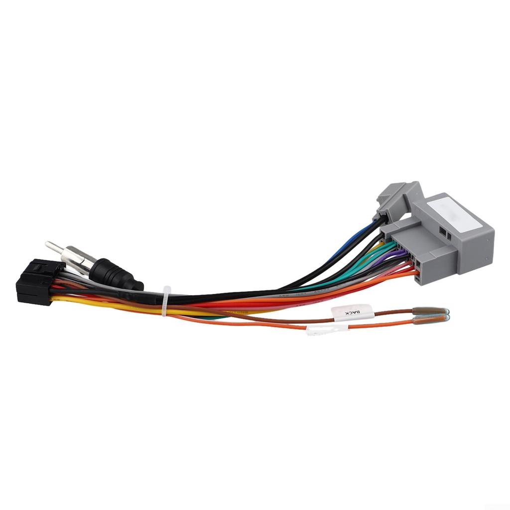 Power Wire Radio Power Cord Wiring Harness Cable 16 PIN