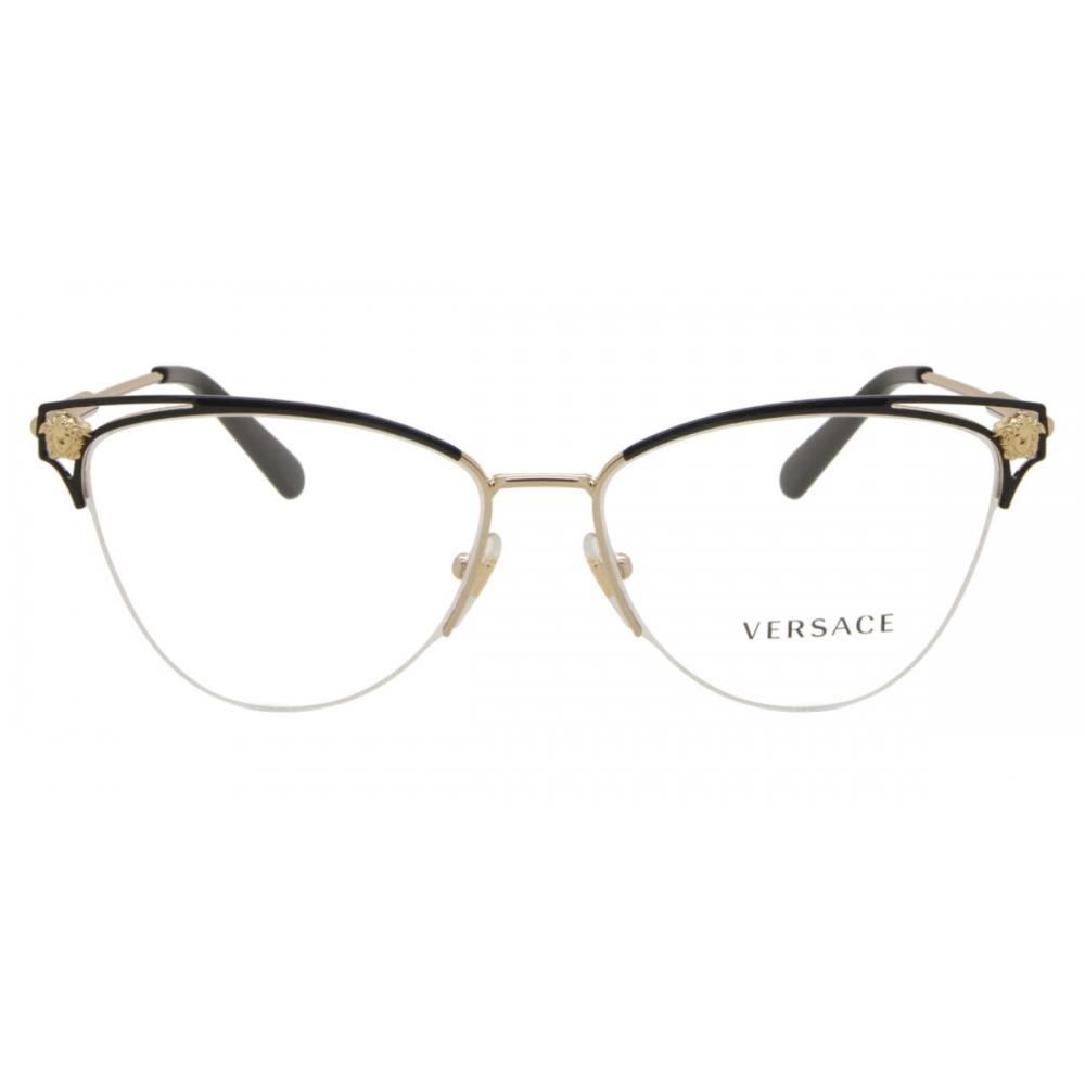 

Versace Ve1280 1433 Women Eyeglasses Gold Black/55