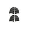 4x Carbon Fiber Car Door Handle Bowl Trim Cover For LEXUS NX200T NX300h 2015-18