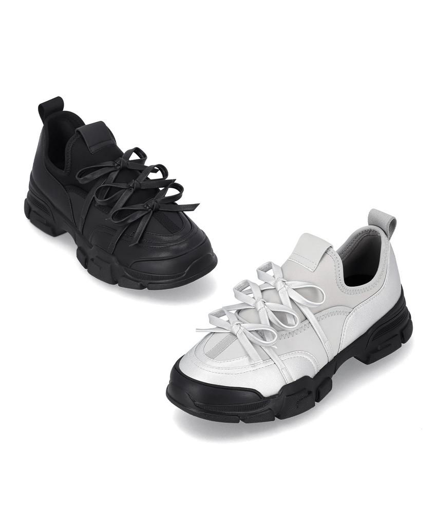 Elcanto Matsu Women'S Ribbon-Detailed Slip-On Sneakers 3Cm Lcws06M613