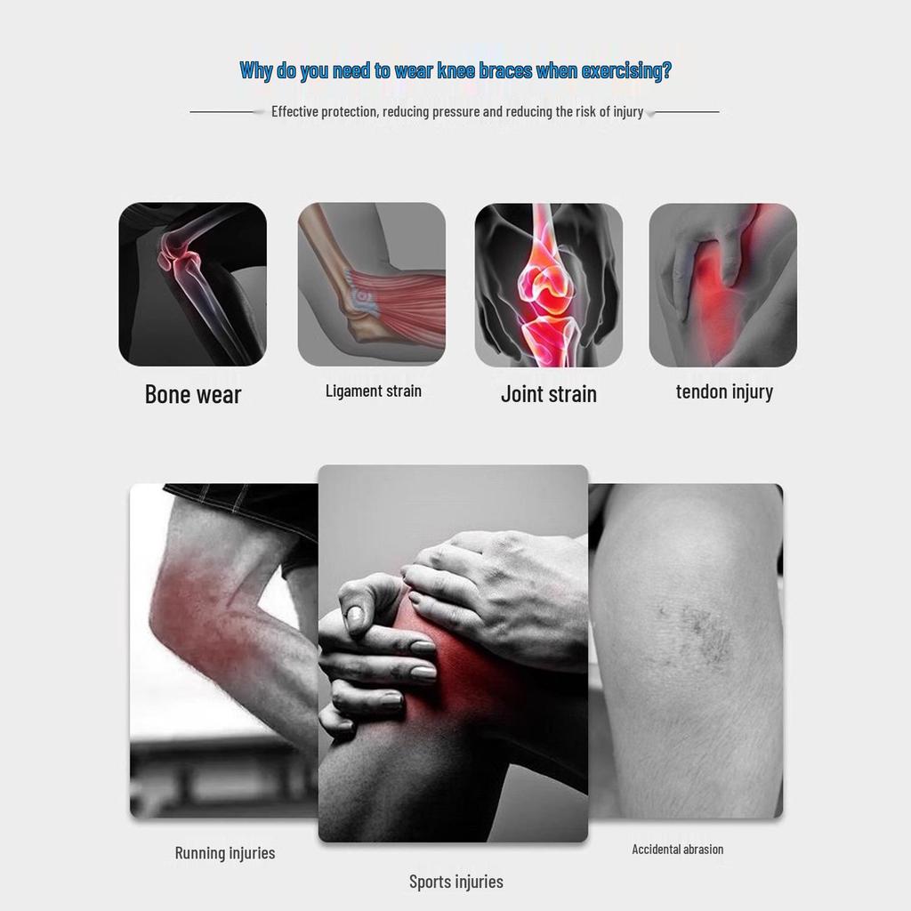Knee Pads: Non-Slip Compression Support for Exercise, Running, Squats, Joint Protection for Men & Women, Basketball Gear.