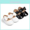 Princess Baby Shoes For Girls With Magic Tape And Bow Decor For Newborns