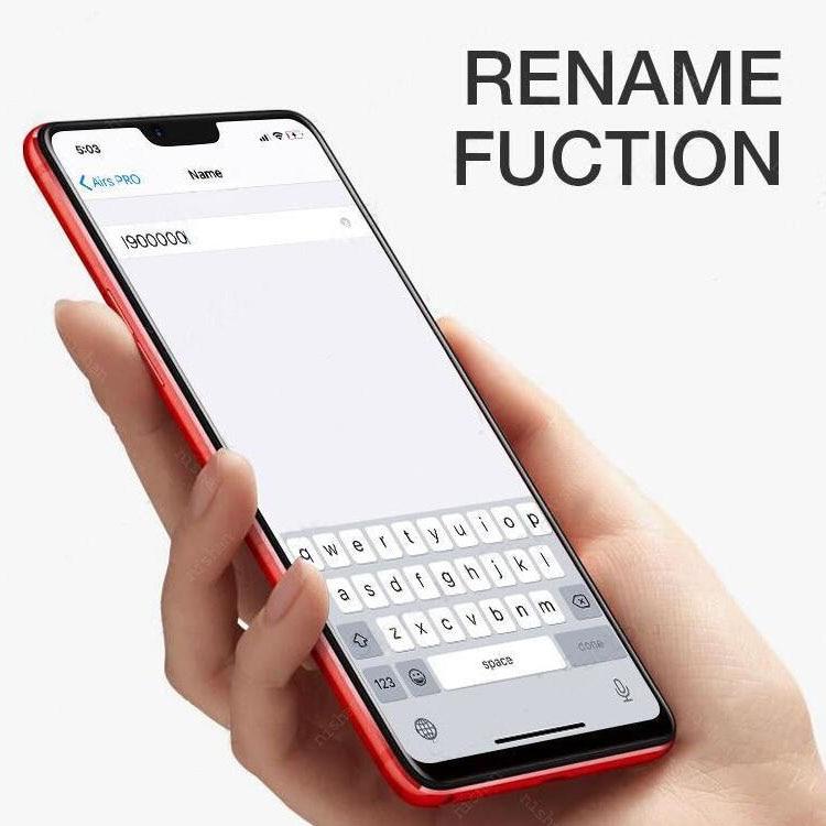 Quality Original Wireless Headphones Bluetooth Earphones Positioning Name Change Wireless Charging Smart Sensor for Iphone 13 12 Ipad 10.2 Macbook
