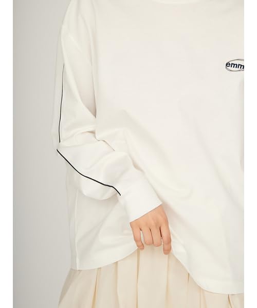 Emi Logo Long 13WCT254067WHTF T-Shirt