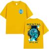 Rapper UnisexTAL PLK Album 2025 Merch T Shirt Unisex's Gothic Fashion Short Sleeve T-shirt Unisex Retro Style Oversized Cotton Tshirts