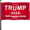 Flag 2024 Outdoor Sided  240D Polyeste 2024 Flag Sewing 4 Rows Of Thread With Canvas Header And Brass Grommets For Room Yard Wall Windo