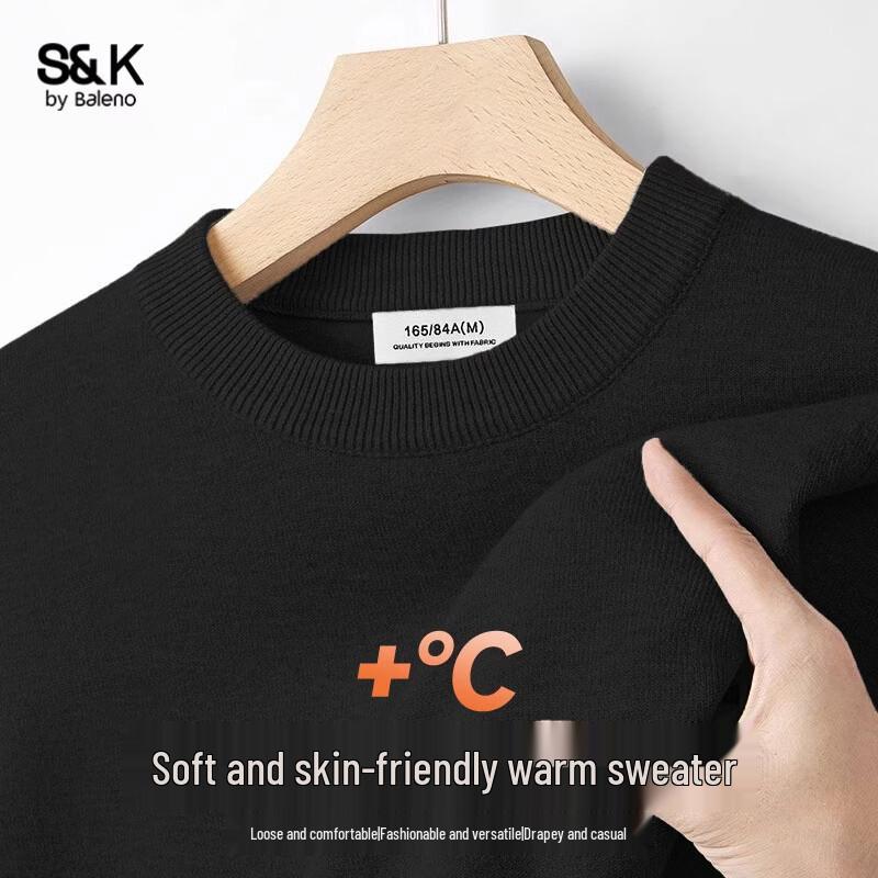 Baleno Men s S&K Series Crew Neck Knit Sweater M
