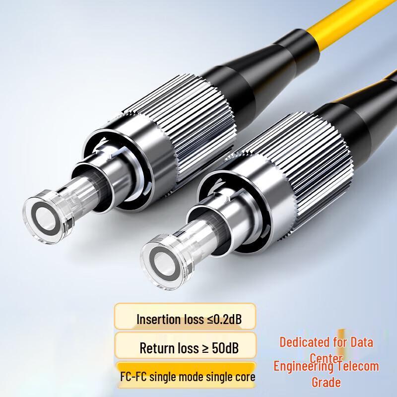 

FC-FC Single Mode Fiber Optic Patch Cable