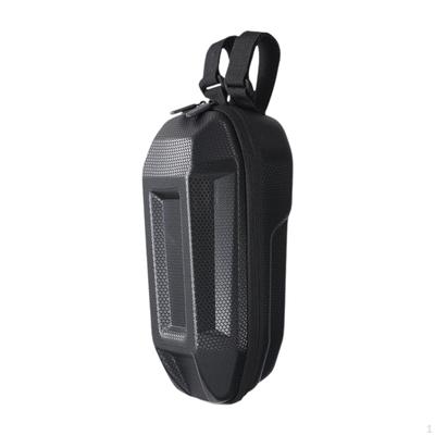 2L Electric Bike Bag Hard Organizer,Portable,Front Hanging Storage Waterproof Adjustable Strap for