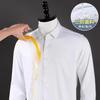 High Quality Mens Business Shirts Long Sleeve Causal Waterproof Soft Wrinkle-free Oil-proof No Ironing Slim Fit White Man Clothe