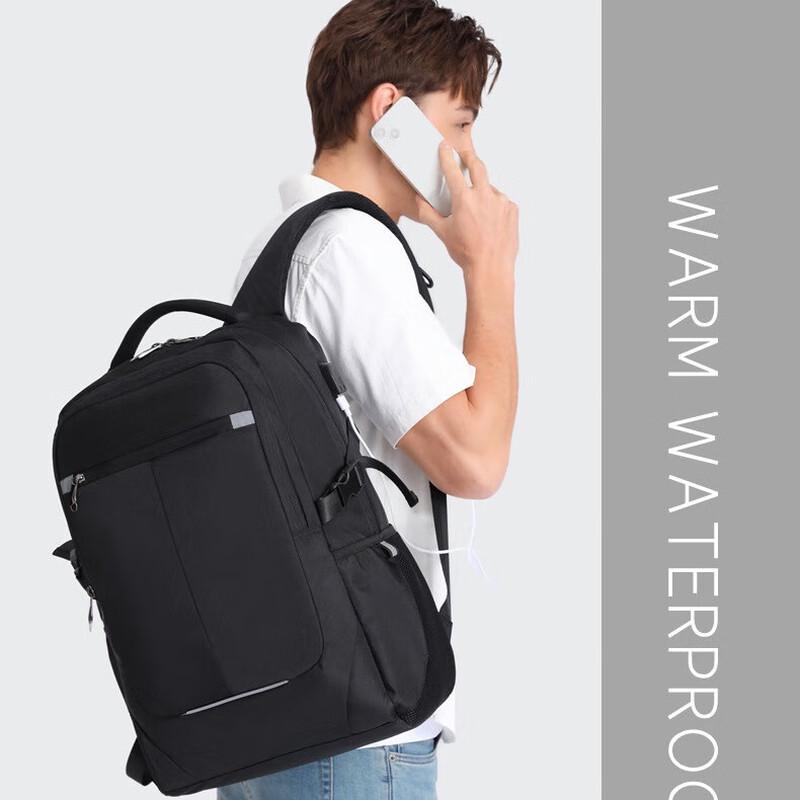 WEZHO Men's Business Travel Laptop Backpack