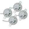 LED Chassis Lights 9-36V Waterproof Watermelon Lights Multi-Color Motorcycle Underbody Lights Flashing Atmosphere Warning Lights for Cars Trucks ATVs