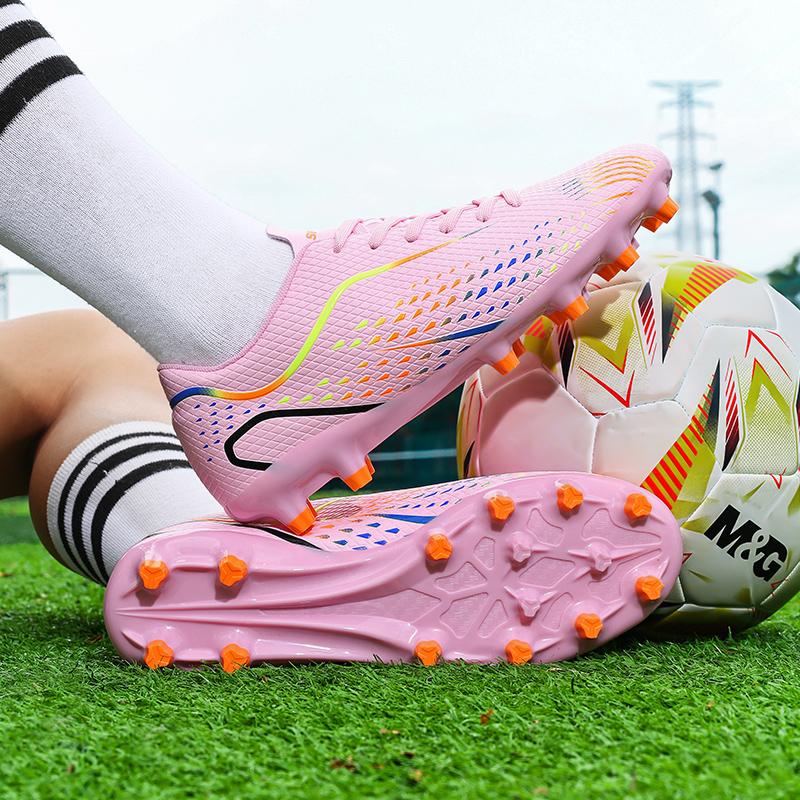 Unisex 32-46 Mens Football Shoes Training Artificial Captain Football Shoes for Kids