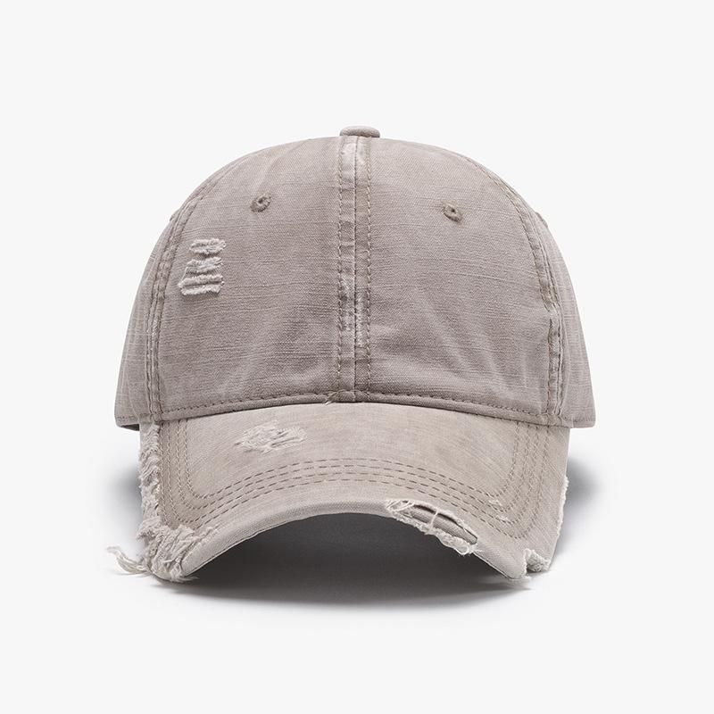 High-Quality American Washed Women'S Soft-Top Baseball Cap Light Board Face Small Cap Men'S Sunscreen Cap