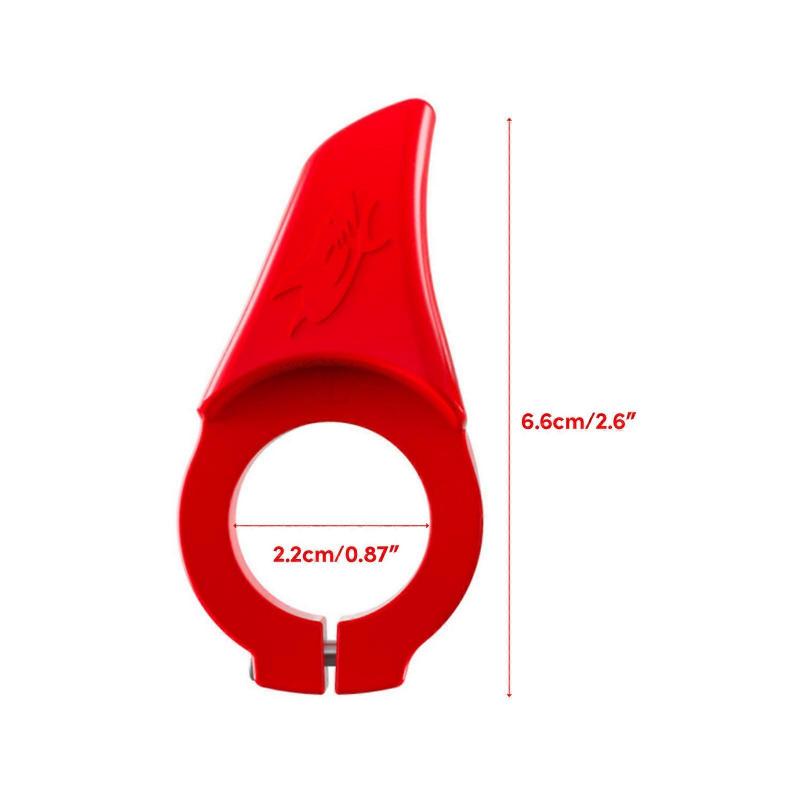 Bike Handlebar Thumb Rest, Anti-Slip Bicycles Handle Rest Handlebar Adjustable Handlebar Thumb Grips Auxiliary Handlebar  White