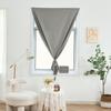 Self Adhesive Blackout Curtains Velcro No Drill Full Length Bedroom Living Room Privacy Thermal Insulated Easy Install 1 Panel