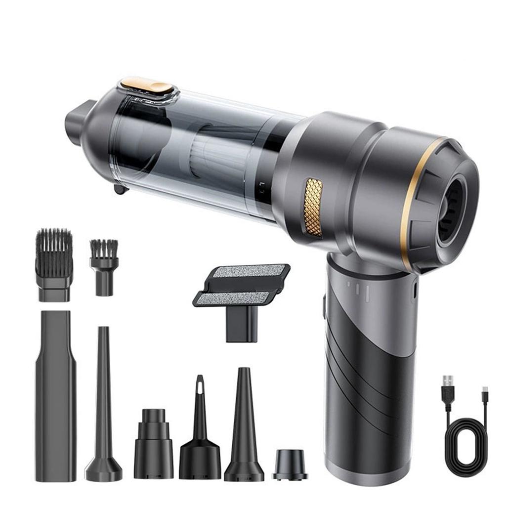 Handheld Vacuum Cordless 22000PA High Power Car Vacuum Cleaner with Brushless Motor 4-in-1 Portable Rechargeable Vacuum Blower Duster for Car Home