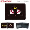 Sailor Moon Coin Purse Full Color Print Short Card Holder Anime Wallet for Men Women 1pcs
