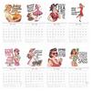 2026 Funny Sarcastic Housewives Wall Calendar With Daily Humorous Quotes In English January-December Work-From-Home Calendar