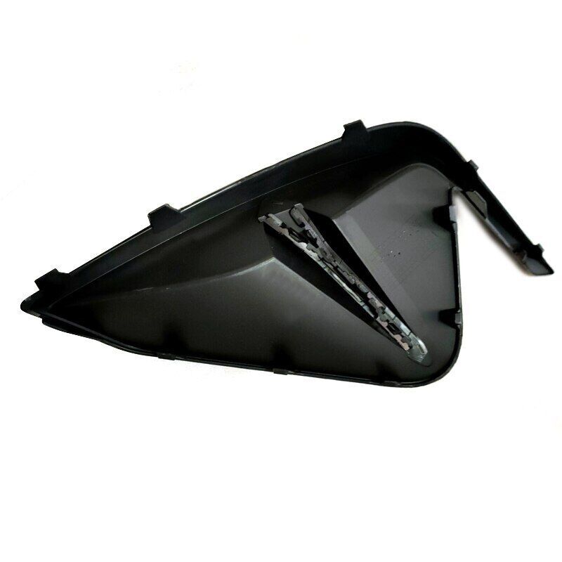 1Pair New Front Black Fog Light Cover Chrome Trim Bumper For JAC J7 2020-2022