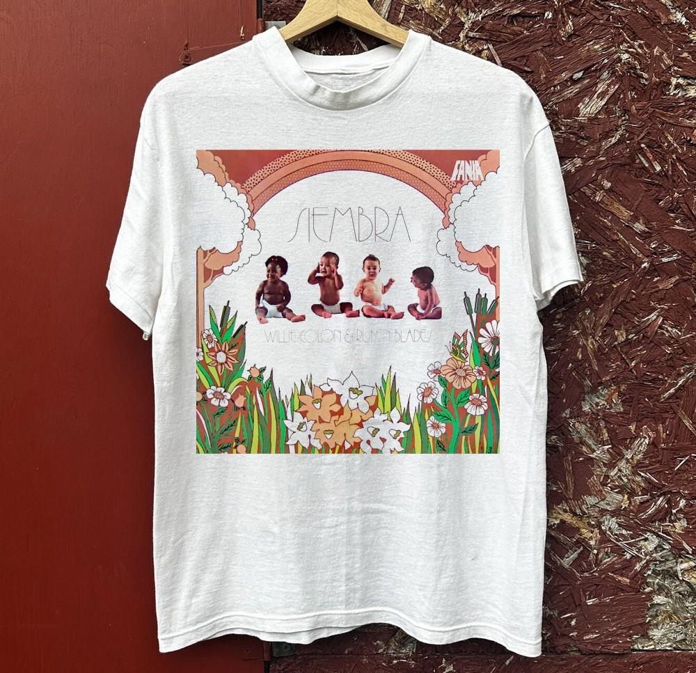 Vintage Willie Colón Siembra Collection Reprint All Size U18.372 XXXXL